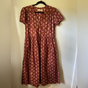 Christy Dawn simple Dawn dress in antique lotus PS
